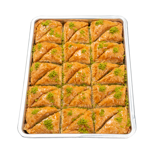 Fistikli (Pistachio) Triangle Baklava